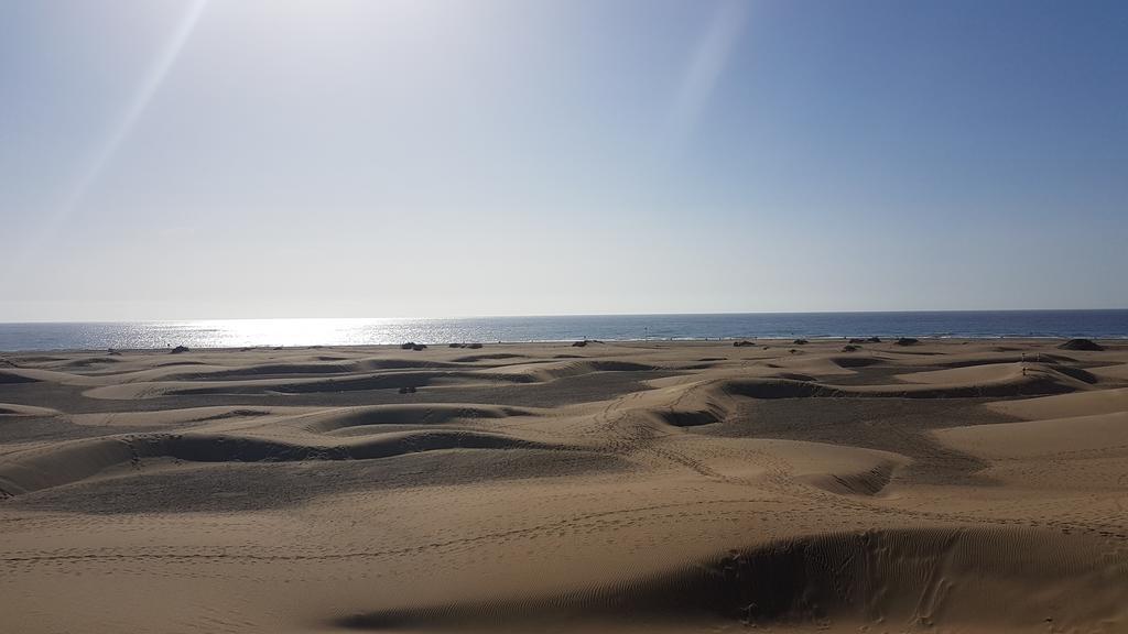 Huella Canaria Complejo Las Olas Playa del Ingles  Luaran gambar