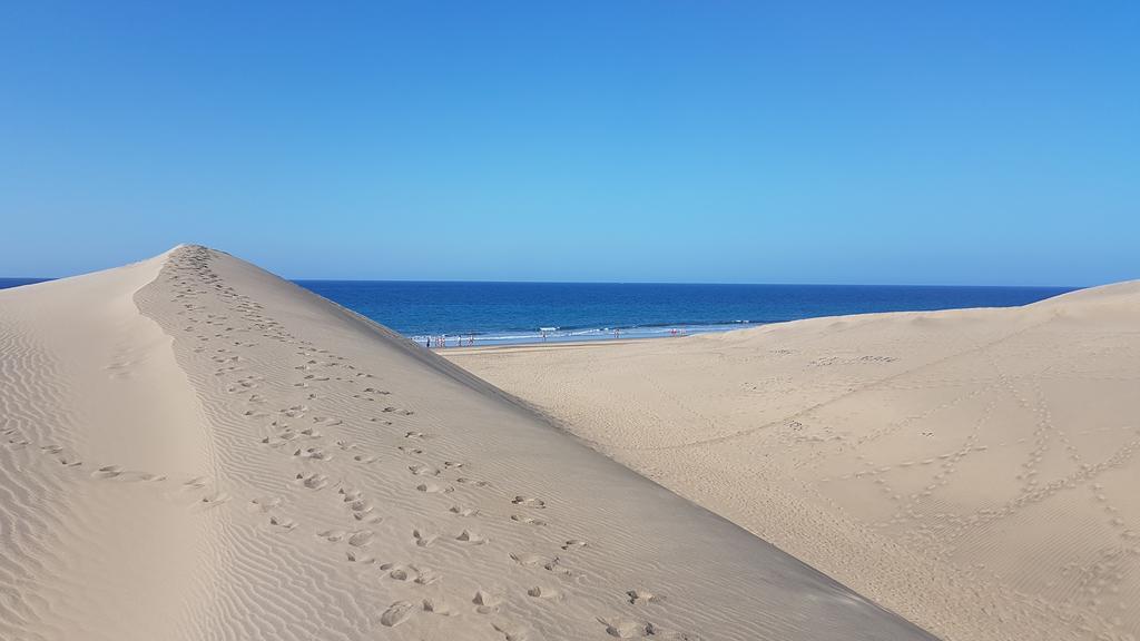 Huella Canaria Complejo Las Olas Playa del Ingles  Luaran gambar