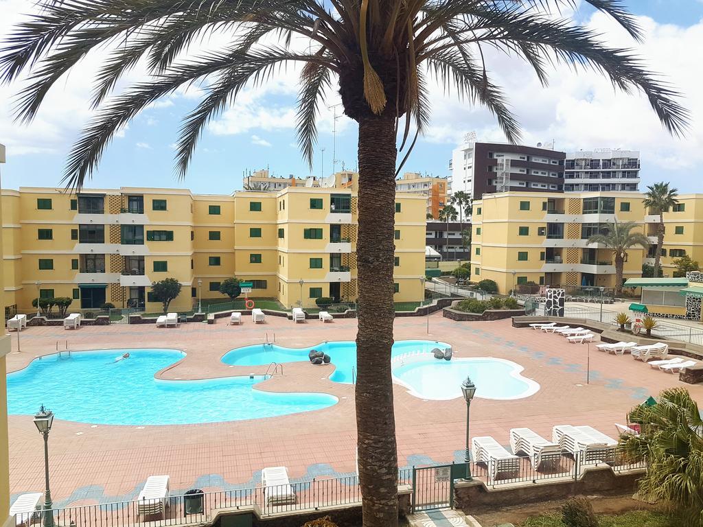 Huella Canaria Complejo Las Olas Playa del Ingles  Luaran gambar