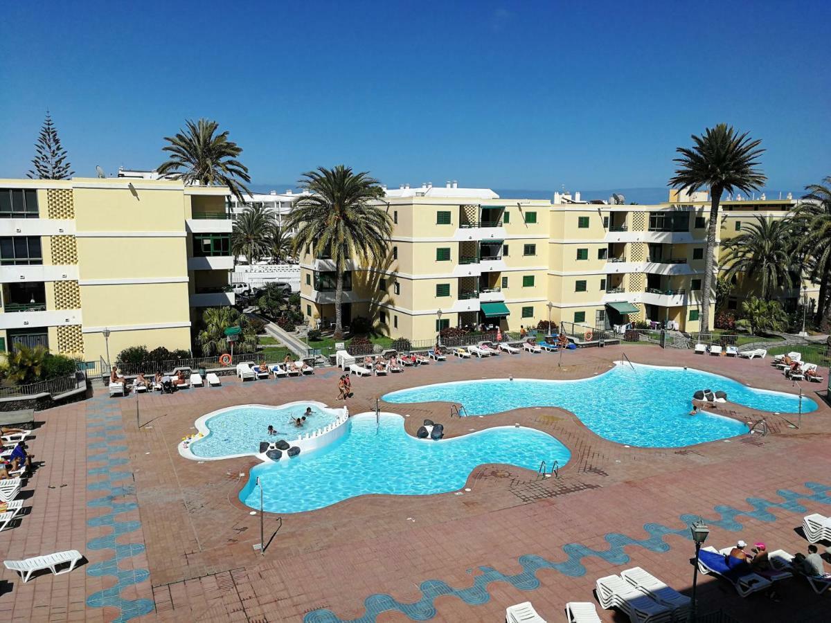 Huella Canaria Complejo Las Olas Playa del Ingles  Luaran gambar